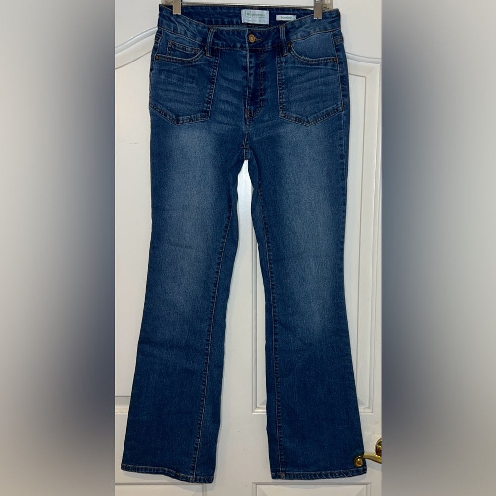 REgeneraton by Celebrity Pink bamboo Denim Boot Cut Jeans Women’s Size 9 X 29